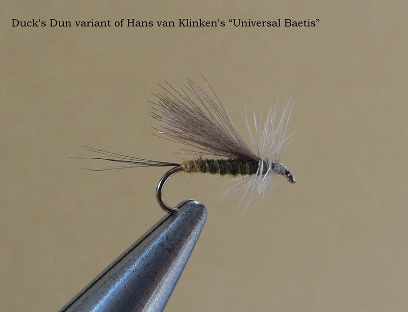 Paradun Olive: How to tie this great early season trout fly