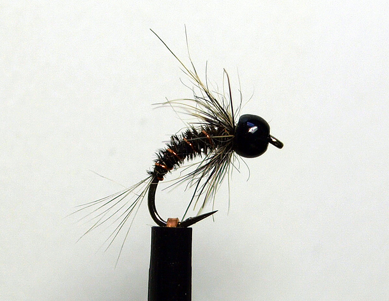 My First Tying! a small Nymph for river fish 