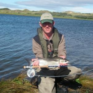 Fly Fishing for Mullet in Northern Ireland, by Leslie Holmes